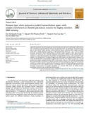 Hotspot-type silver-polymers grafted nanocellulose paper with analyte enrichment as flexible plasmonic sensors for highly sensitive SERS sensing