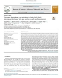 Thickness dependent p-n switching in SnSe2/SnOx/SnSe heterojunction-based NO2 gas sensor as well as photodetector