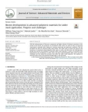 Recent developments in advanced polymeric materials for solder mask application: Progress and challenges