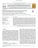 Enhanced photovoltaic effects of microwave-assisted polyolsynthesized Cu2(Pd/Zn)SnS4 kesterite nanoparticles