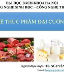 Bài giảng Công nghệ thực phẩm đại cương: Chương 2.3 - TS. Nguyễn Văn Hưng