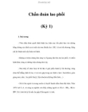 Chẩn đoán lao phổi (Kỳ 1)