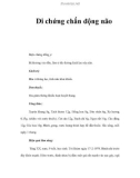 Di chứng chấn động não