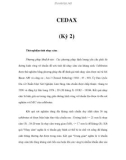 CEDAX (Kỳ 2)