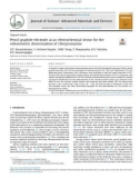 Pencil graphite electrode as an electrochemical sensor for the voltammetric determination of chlorpromazine