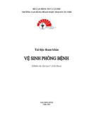 Tài liệu tham khảo Vệ sinh phòng bệnh (Dành cho đào tạo Y sĩ đa khoa) - CĐ Phạm Ngọc Thạnh Cần Thơ