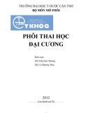 Kiến thức về phôi thai học đại cương