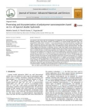 Processing and characterization of polystyrene nanocomposites based on CoeAl layered double hydroxide