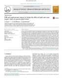 FTIR and multivariate analysis to study the effect of bulk and nano copper oxide on peanut plant leaves