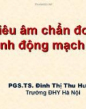 Bài giảng bộ môn Siêu âm tim: Siêu âm chẩn đoán bệnh động mạch chủ