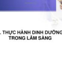 Bài giảng Dung dịch nuôi dưỡng tĩnh mạch: Chương 3 - DS. Đoàn Thị Khánh Linh