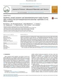 Synthesis, crystal structure and photoluminescence study of green light emitting bis(1[(4-butylphenyl)imino]methyl naphthalen-2-ol) Ni(II) complex