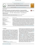 Elemental, structural and optical properties of nanocrystalline Zn1-xCuxSe films deposited by close spaced sublimation technique