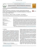 Enhanced dielectric properties of surface hydroxylated bismuth ferriteePoly (vinylidene fluoride-co-hexafluoropropylene) composites for energy storage devices