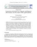 Construction of Sn3O4/g-C3N4 composite with enhanced photocatalytic activities under visible light irradiation