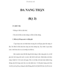 ĐA NANG THẬN (Kỳ 3)