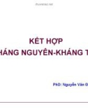 Bài giảng Kết hợp kháng nguyên kháng thể - PhD: Nguyễn Văn Đô