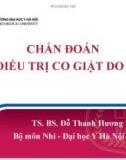 Bài giảng Chẩn đoán và điều trị co giật do sốt