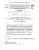 Synthesis and properties of Fe-Ni nanoparticles