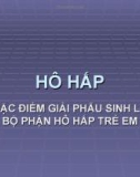 Đại cương Hệ hô hấp