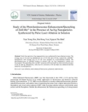 Study of the photoluminescence enhancement/quenching of ZnS: Mn2+ in the presence of Au/Ag nanoparticles synthesized by pulse laser ablation in solution