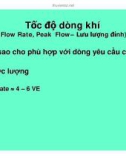 Bài giảng Chọn lựa và cài đặt thở máy (Phần 6)