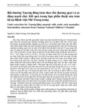 Bất thường Taussig-Bing kèm theo tổn thương quai và eo động mạch chủ: Kết quả trung hạn phẫu thuật sửa toàn bộ tại Bệnh viện Nhi Trung ương