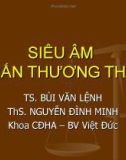 Bài giảng Siêu âm chấn thương thận - TS. Bùi Văn Lệnh