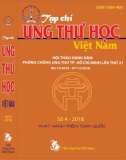 Tạp chí Ung thư học Việt Nam: Số 04/2018