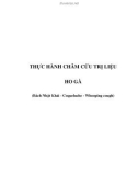 THỰC HÀNH CHÂM CỨU TRỊ LIỆU HO GÀ (Bách Nhật Khái - Coqueluche - Whooping cough) .A.