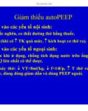 Điều trị phổi tắc nghẽn mạn tính (Phần 5)