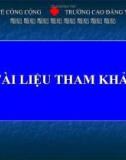 Bài giảng Nghiên cứu khoa học: Tài liệu tham khảo - CĐ Y tế Hà Nội