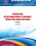 Khuyến cáo về dự phòng bệnh lý tim mạch trong thực hành lâm sàng 2022 (Bản tóm tắt)