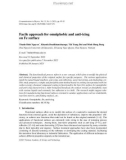 Facile approach for omniphobic and anti-icing on Fe surface