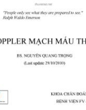 DOPPLER MẠCH MÁU THẬN