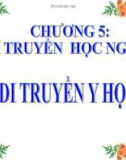 Bài giảng chương 5: Di truyền học người