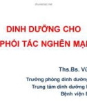 Bài giảng Dinh dưỡng cho bệnh phổi tắc nghẽn mạn tính