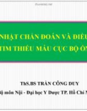 Bài giảng Cập nhật chẩn đoán và điều trị bệnh tim thiếu máu của cục bộ ổn định – ThS.BS Trần Công Duy