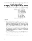 Khuyến cáo 2008 của Hội tim mạch học Việt Nam về chẩn đoán, điều trị bệnh nhân đau thắt ngực không ổn định và nhồi máu cơ tim không có ST chênh lên