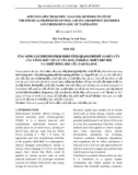 Applying spectroscopic analysis methods to study the physical properties of MOS2 and its adsorption isotherm and thermodynamic of tartrazine