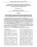 Development of spectrophotometric method for determination of amoxicillin by diazocoupling reaction in pharmaceutical formulations