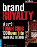 Bí Quyết Thành Công 100 Thương Hiệu Hàng Đầu Thế Giới 1