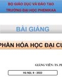 Bài giảng Hoá học đại cương: Chương 6 - Trường ĐH Phenikaa