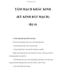 TÁM MẠCH KHÁC KINH (KỲ KINH BÁT MẠCH) (Kỳ 6)