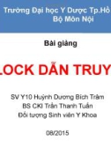 Bài giảng Block nhĩ thất - BS.CKI. Trần Thanh Tuấn