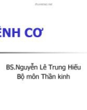 Bài giảng Bệnh cơ - BS. Nguyễn Lê Trung Hiếu