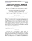 Primary study on the probiotic properties of Lactobacillus casei LC 304.08 following international standards