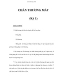 CHẤN THƯƠNG MẮT (Kỳ 1)