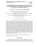 Electrochemical characterization of PbO2-TiO2 composite prepared on stainless steel substrate by cyclic voltammetry method