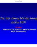 Bài giảng điều trị HIV : Các hội chứng hô hấp trong nhiễm HIV part 1